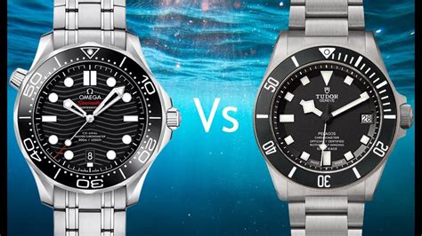 tudor pelagos vs seamaster 300|BATTLE OF THE DIVERS: Omega Seamaster 300m (2018) VS..